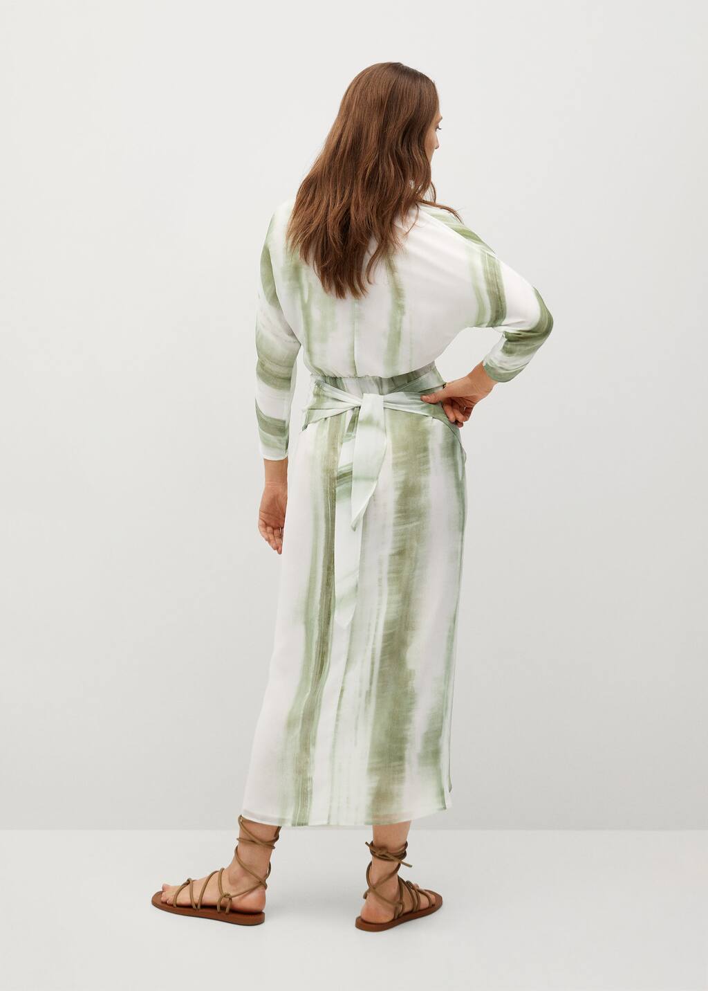 robe tie and dye mango