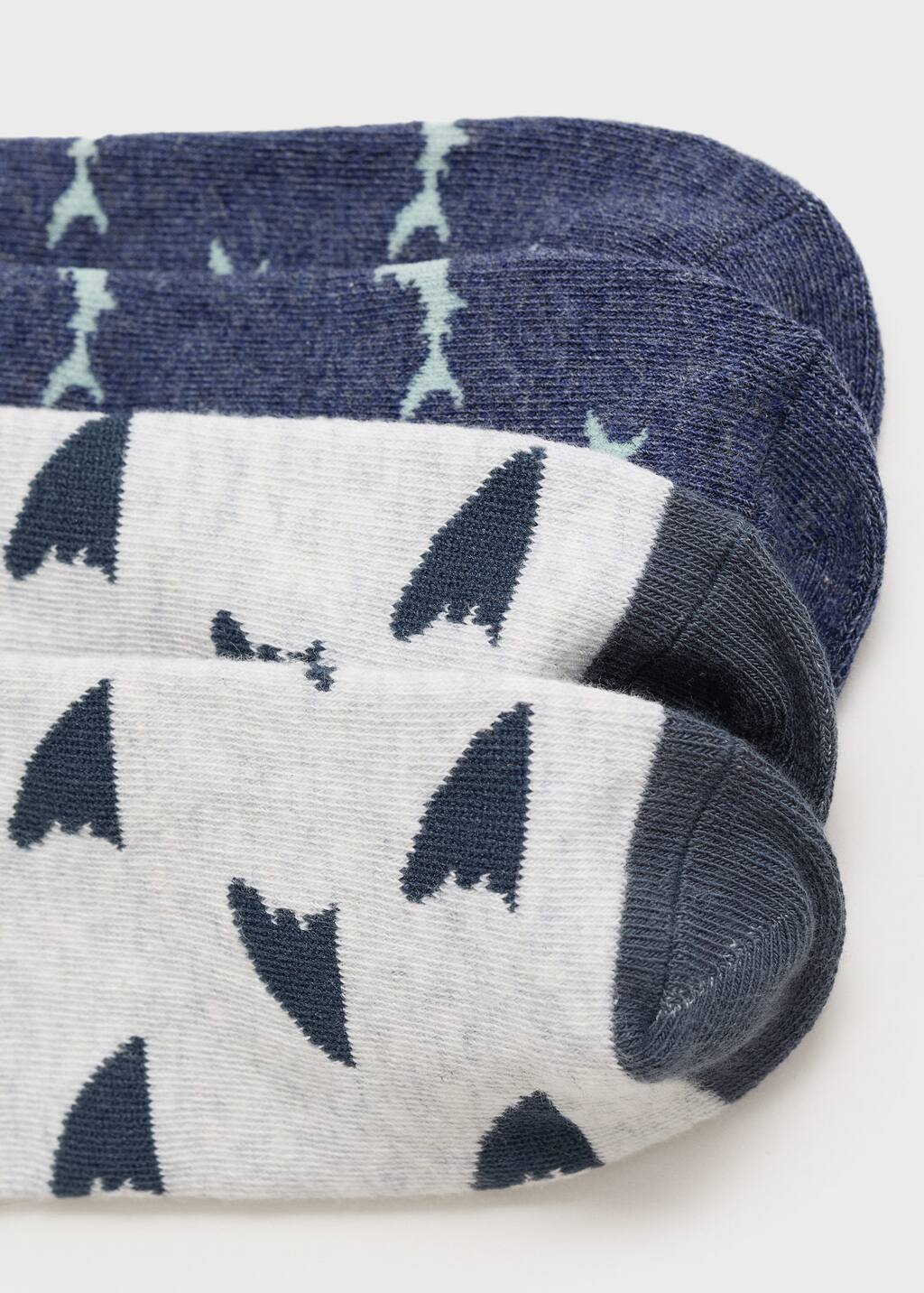 2 pack mixed socks