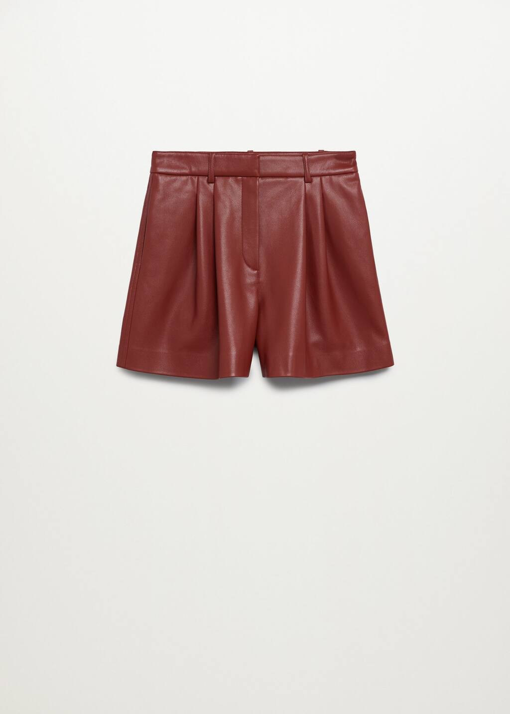 Short efecto piel - Mujer | Mango México