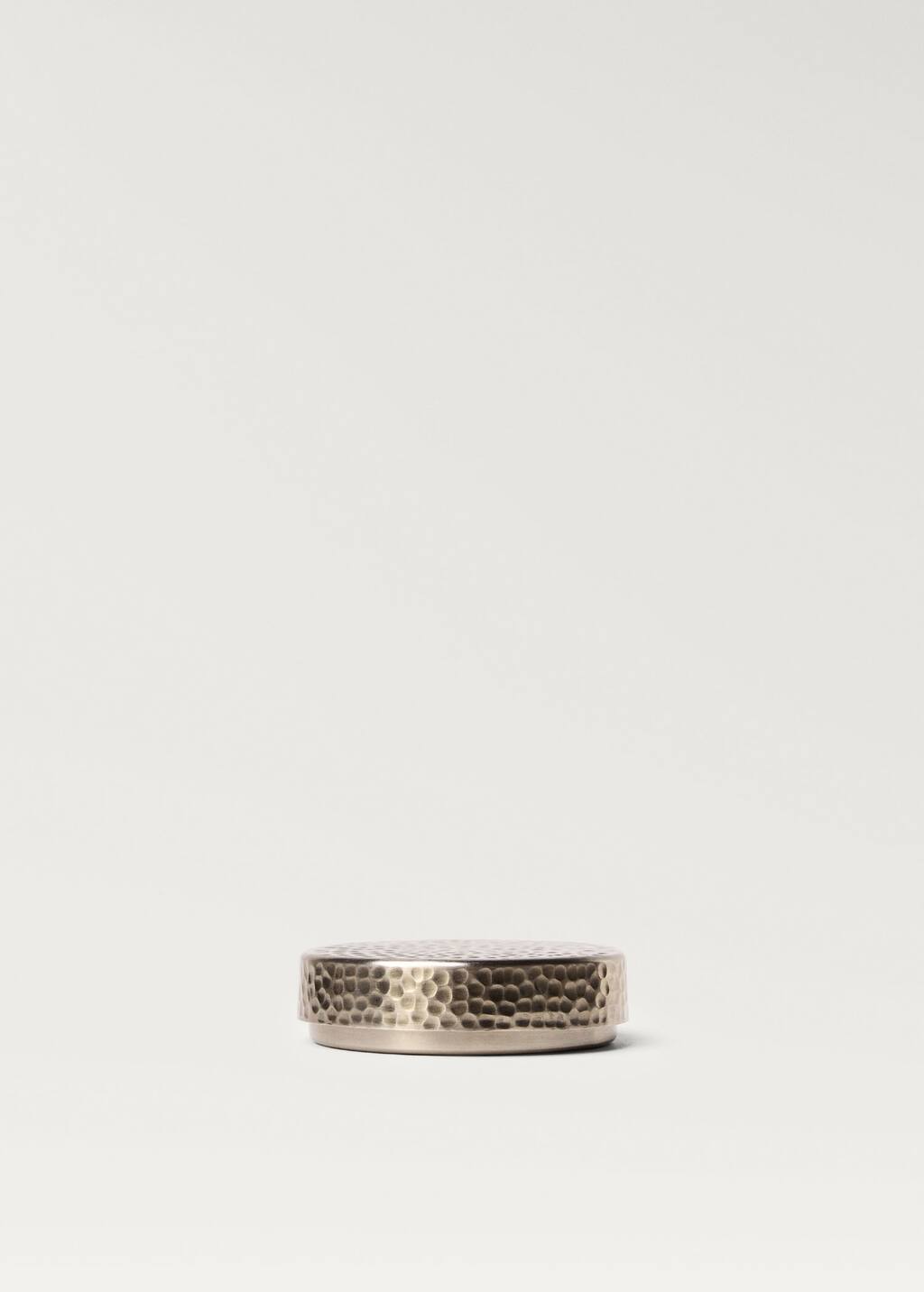 MANGO HOME BOÎTE MÉTAL MOYENNE EN MÉTAL MARTELÉ ARGENT - HOME - S - MANGO HOME