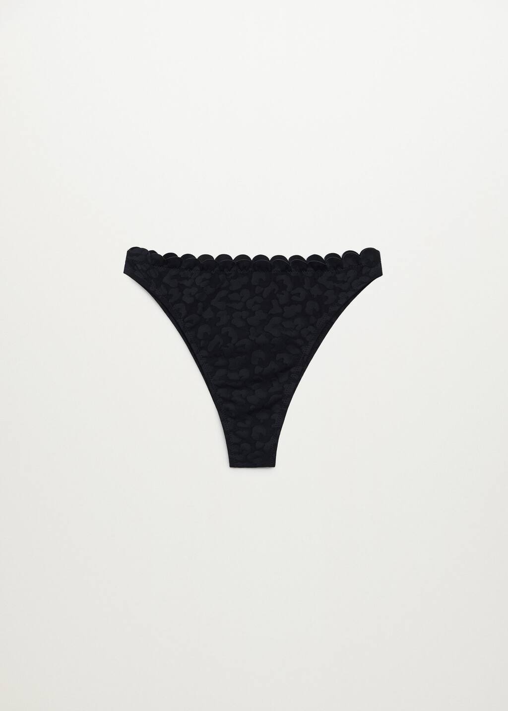 Scalloped bikini bottom Outlet