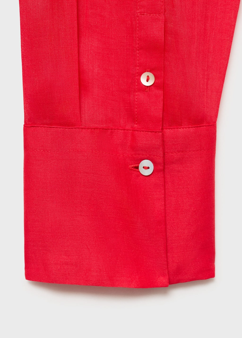 Ramie shirt with pocket
