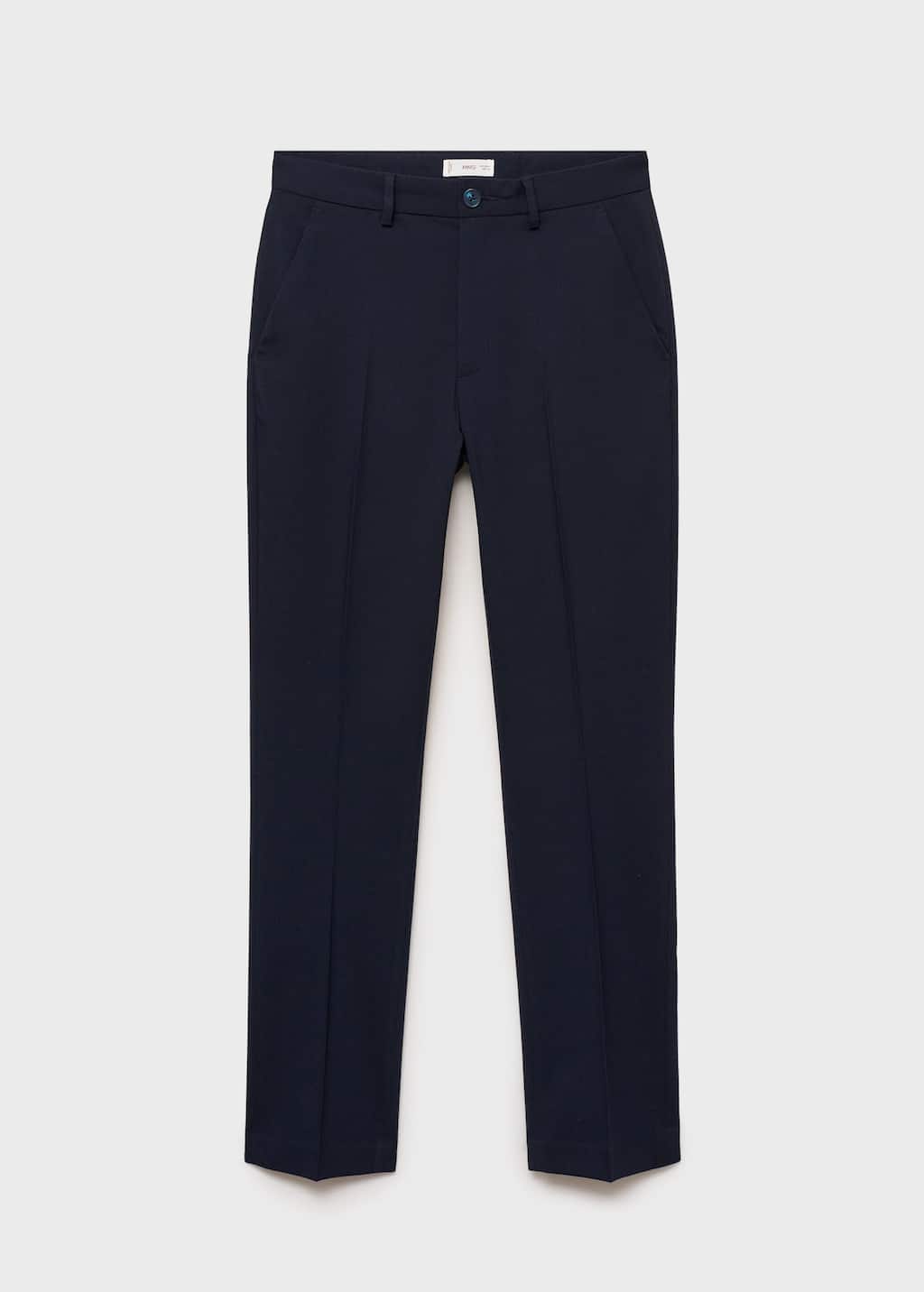 Mango Teen Suit Trousers Night Blue In Night Blue