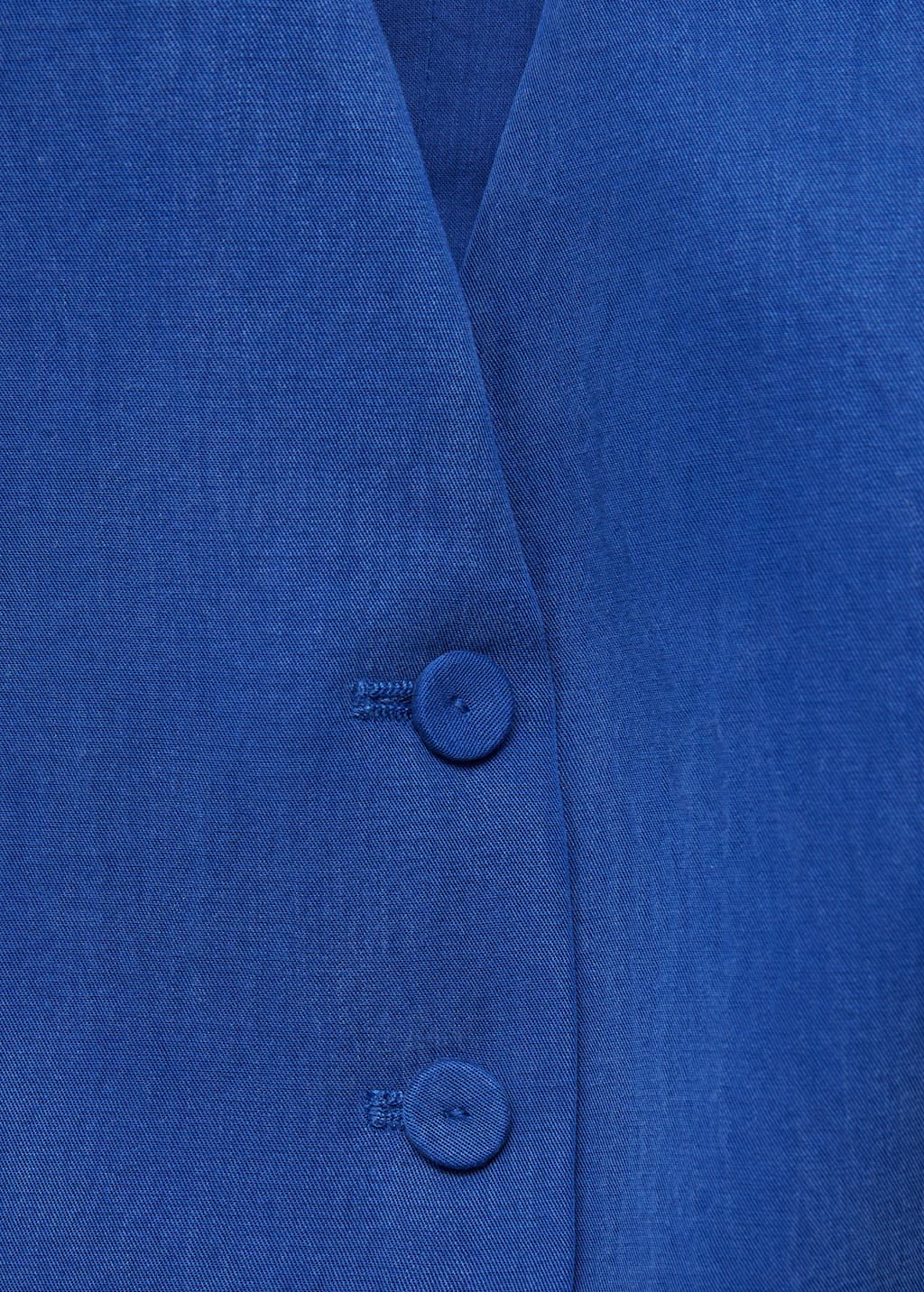 Product image for Straight lyocell suit vest