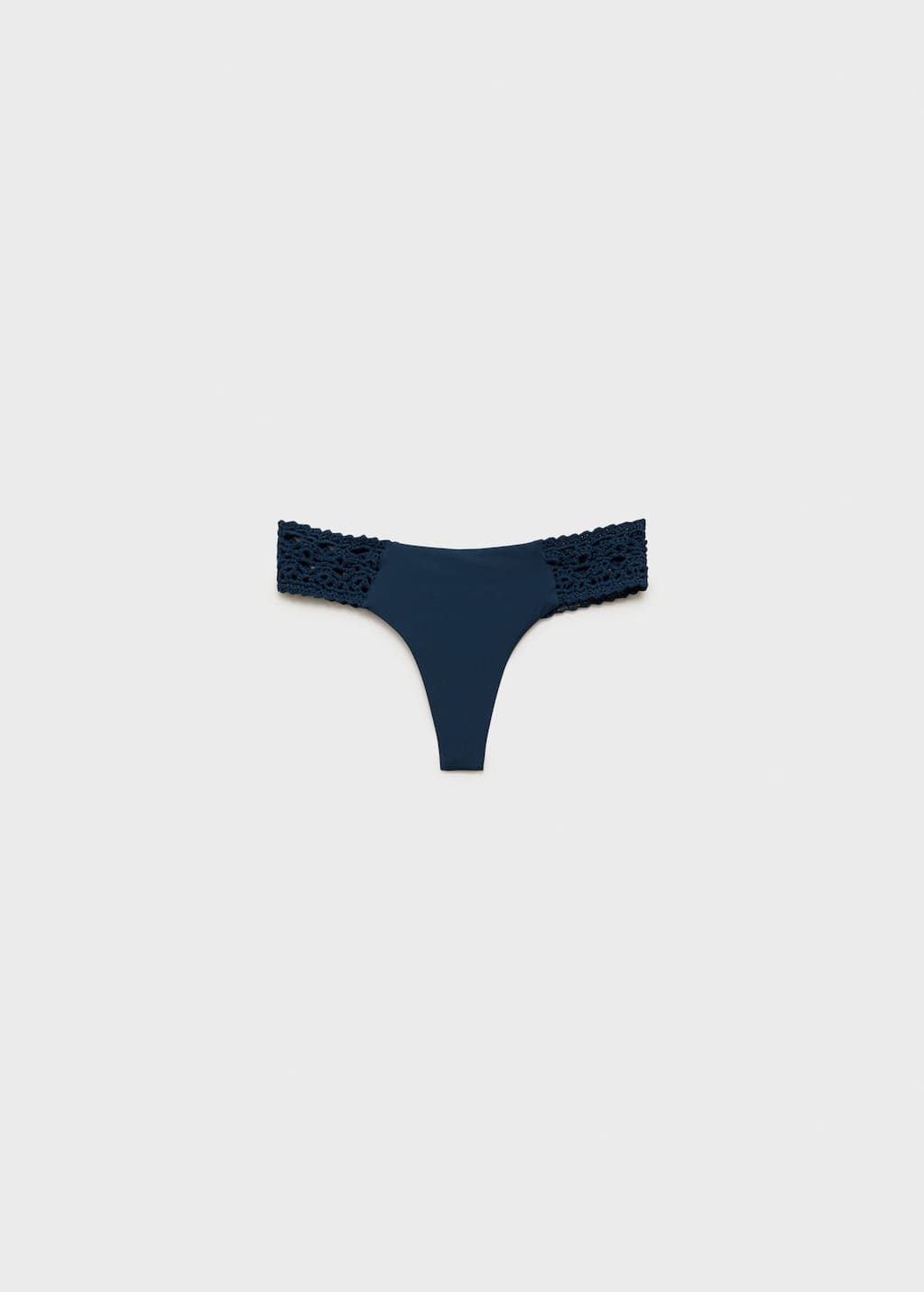 Mango Slip Bleu Pétrole - Femme - S -
