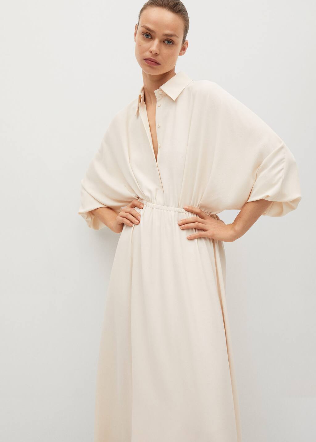 flowy dressing gown