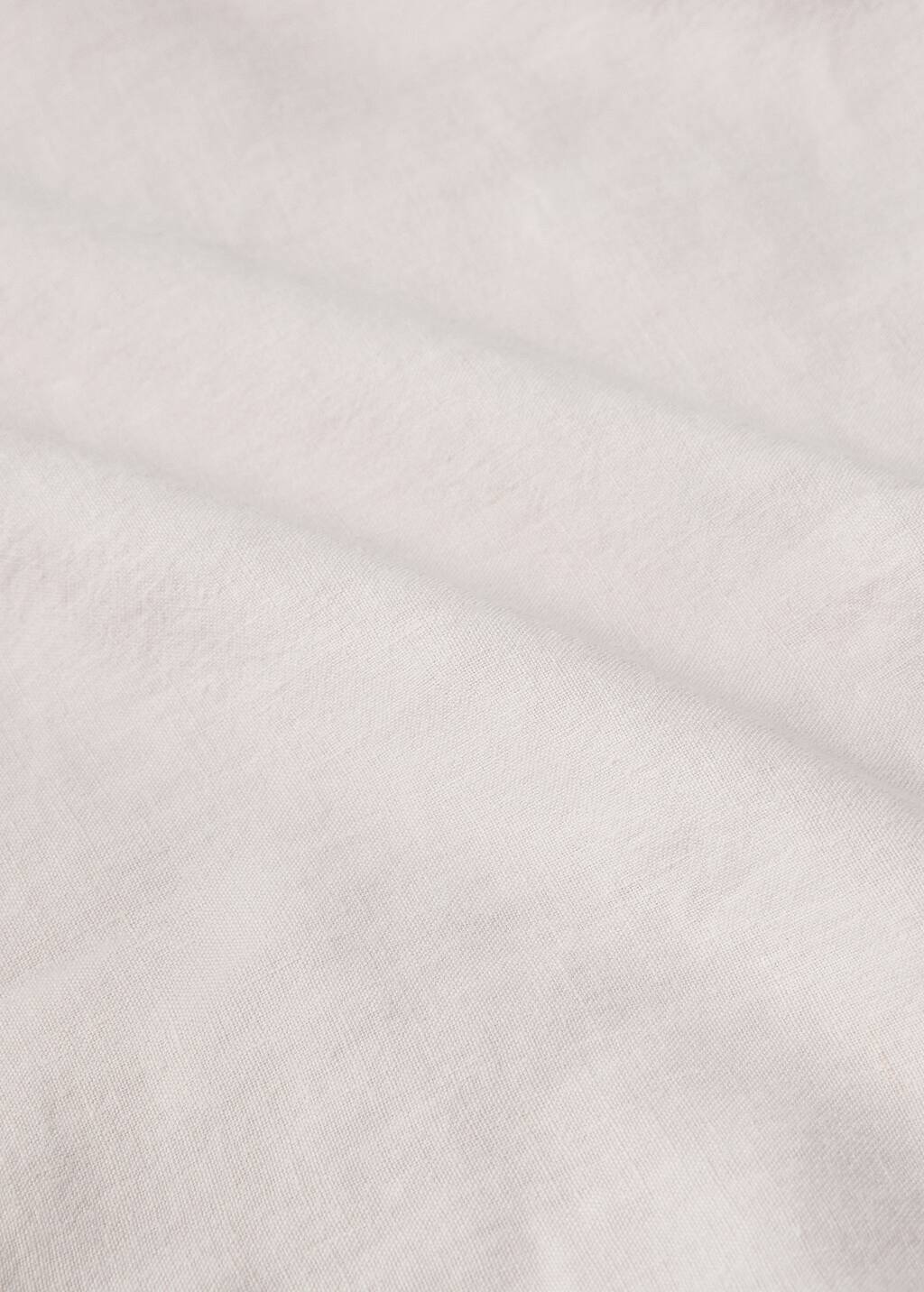 Washed linen duvet cover for / cm bed