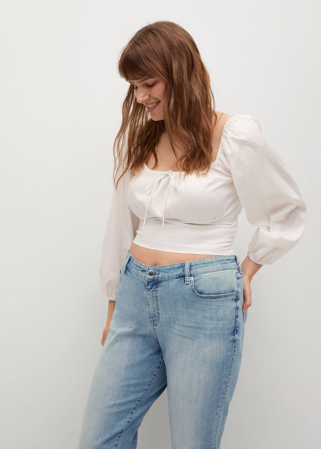 Vaqueros - Prendas - Tallas grandes | MANGO OUTLET España