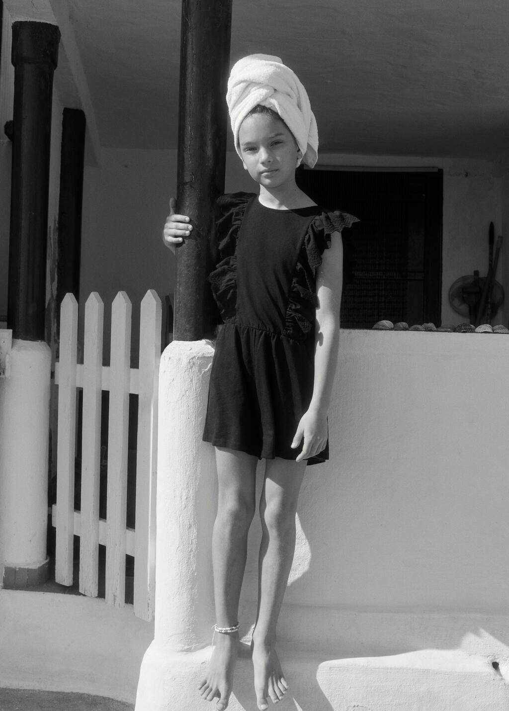 Kort jumpsuit volanger - Damer Mango Sverige