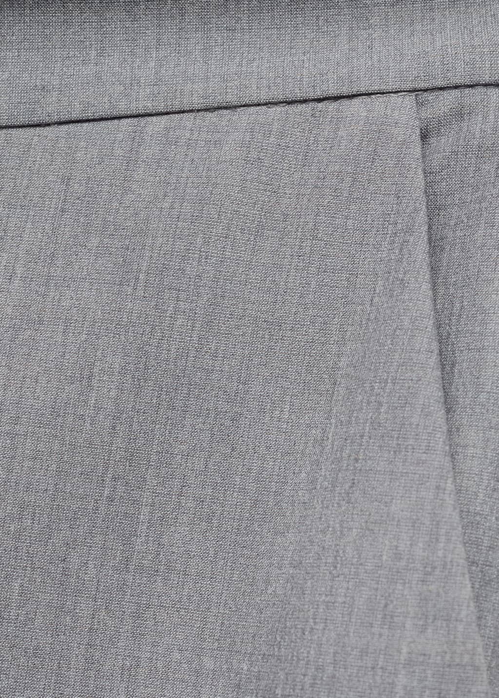 Straight suit trousers