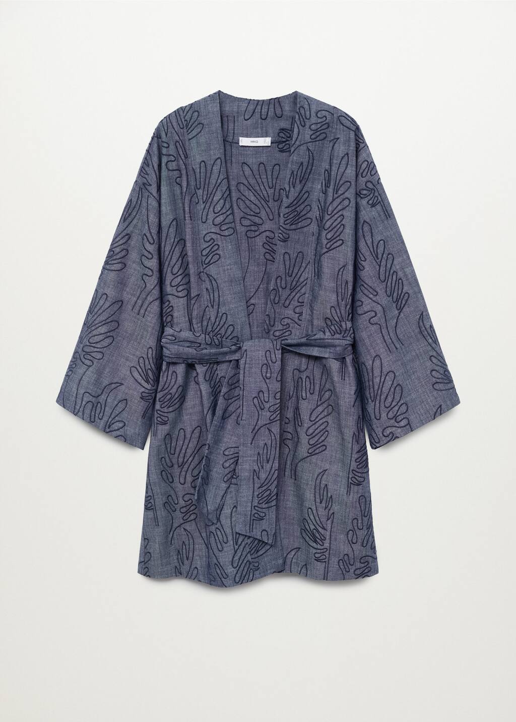 cotton caftan robe