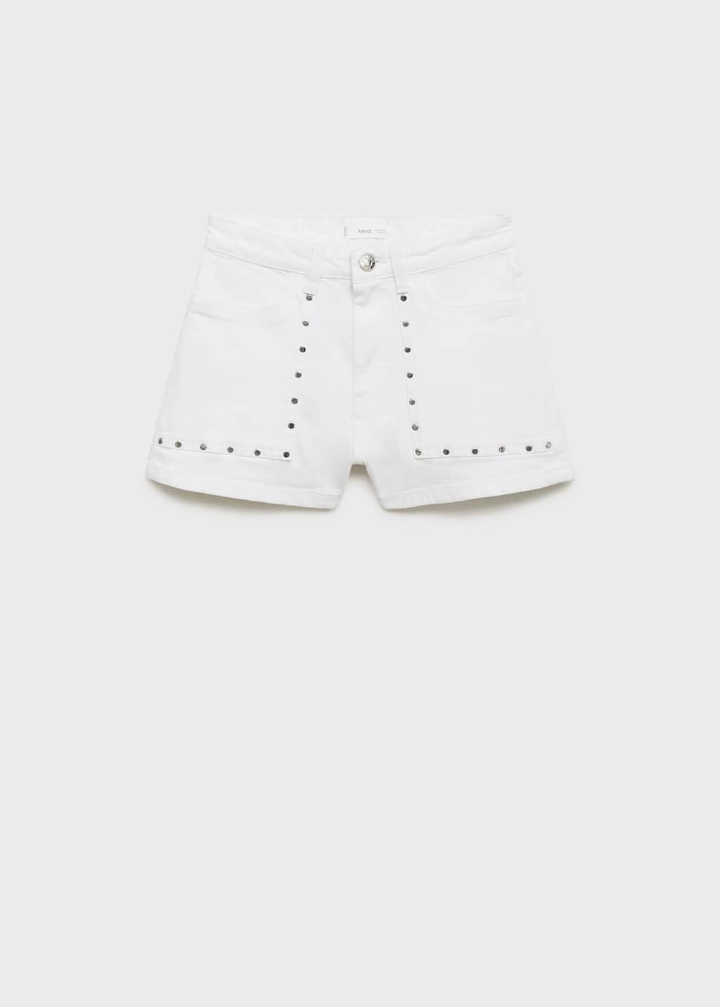 Mango Teen Shorts Off White In Off White