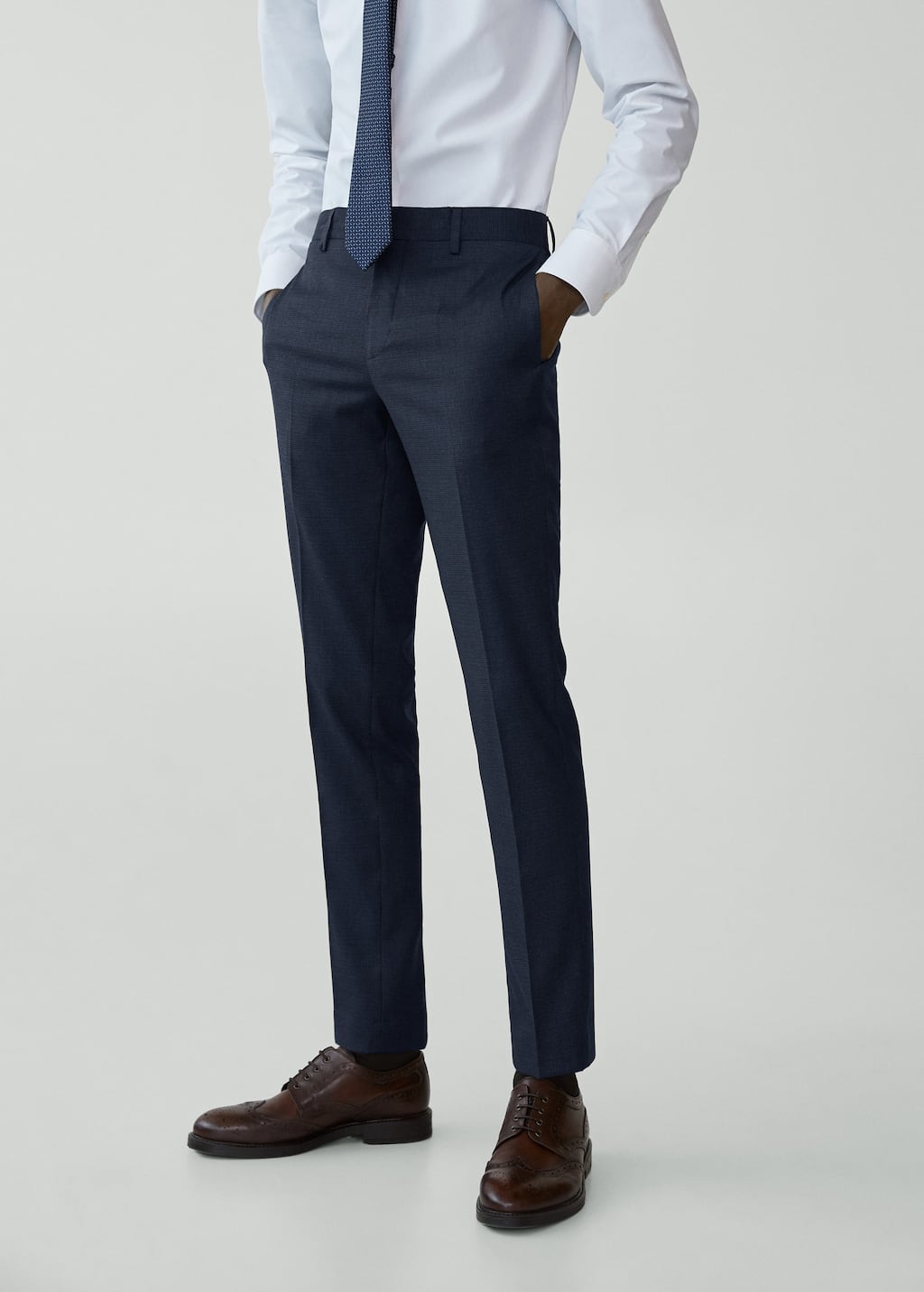 super slim fit dress pants