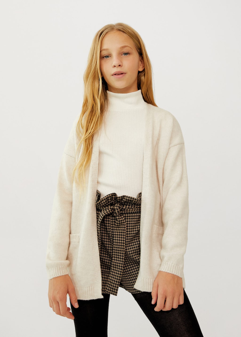 side pocket cardigan