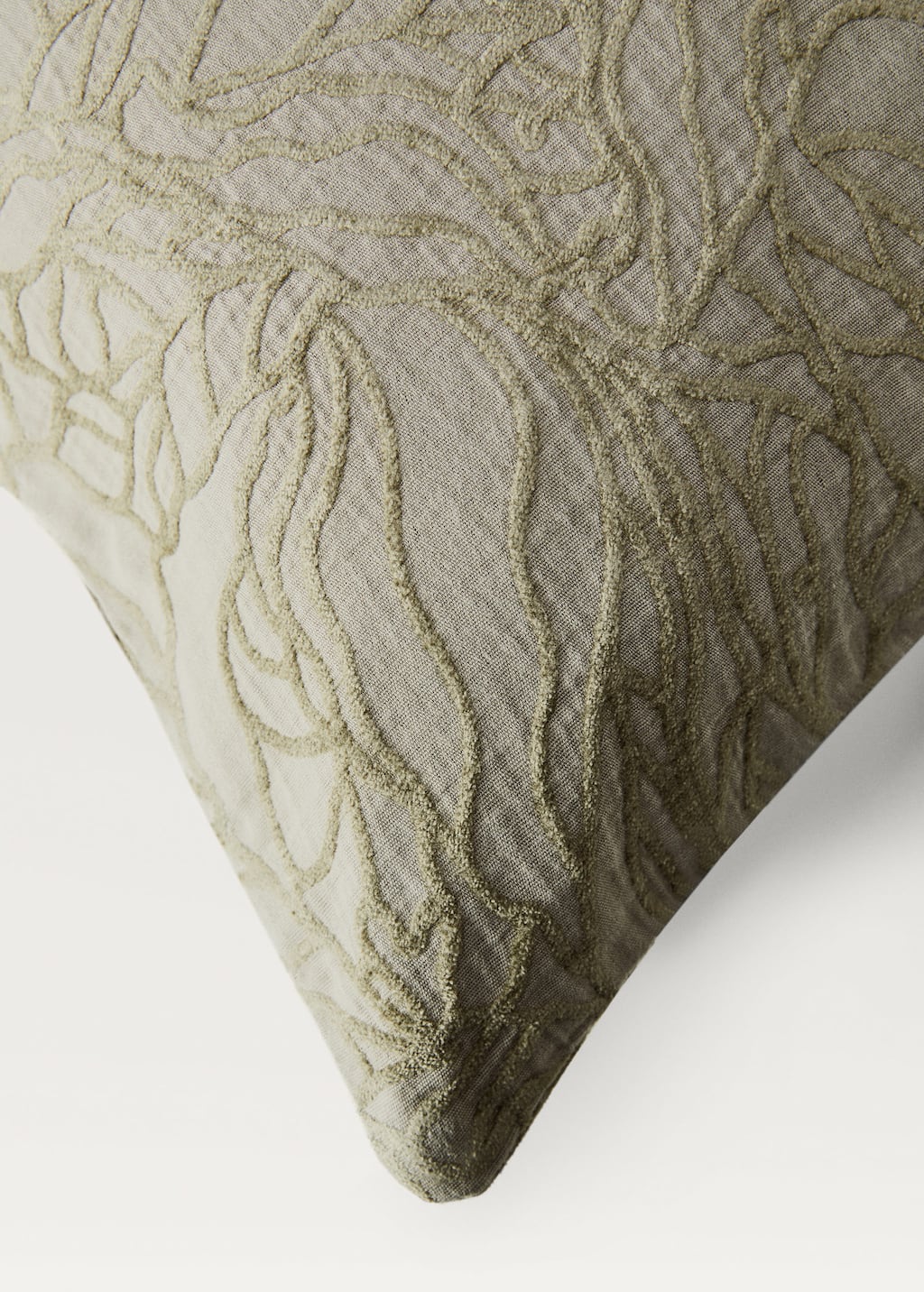 Jacquard fabric cushion cover 40x60 cm