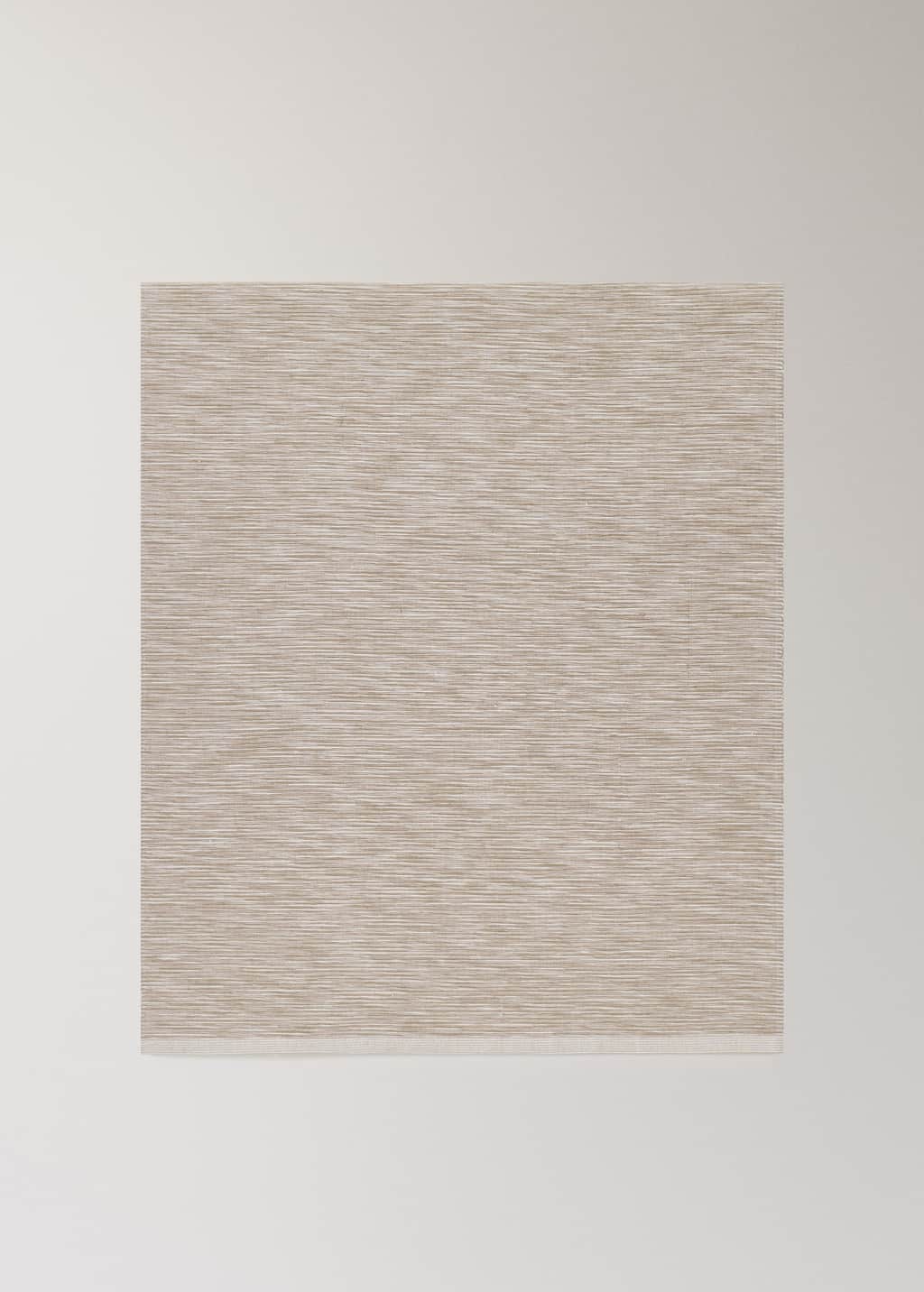 Mango Home Cotton Yarn-dyed Melange Table Runner Sand
