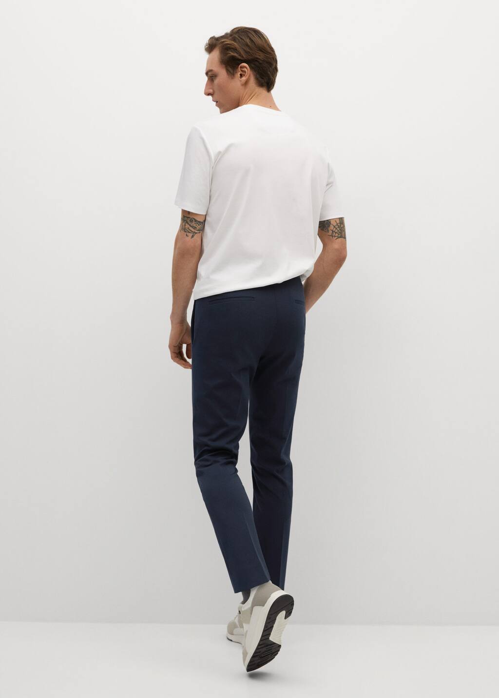 Slim fit-anzughose aus technischem gewebe - Herren | OUTLET Deutschland