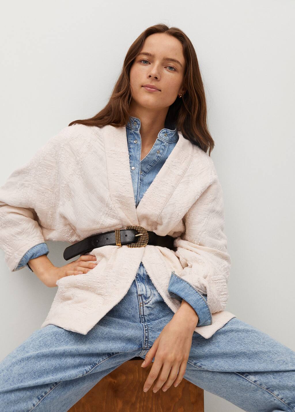 mango kimono jacket