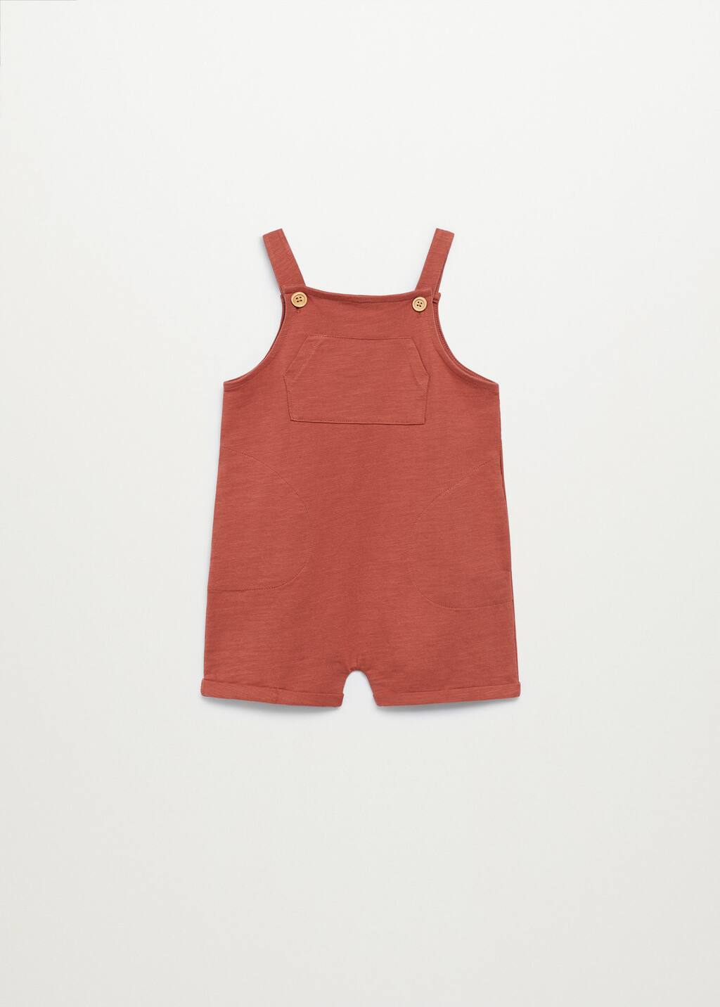 Mango Organic cotton short jumpsuit. 3