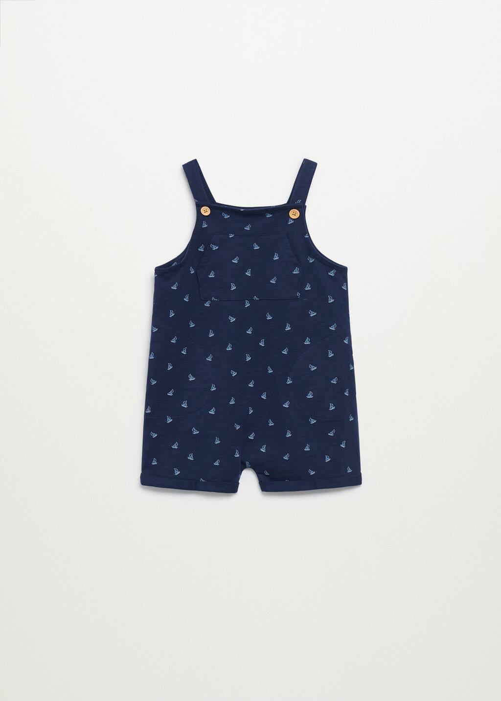 Mango Organic cotton short jumpsuit. 1