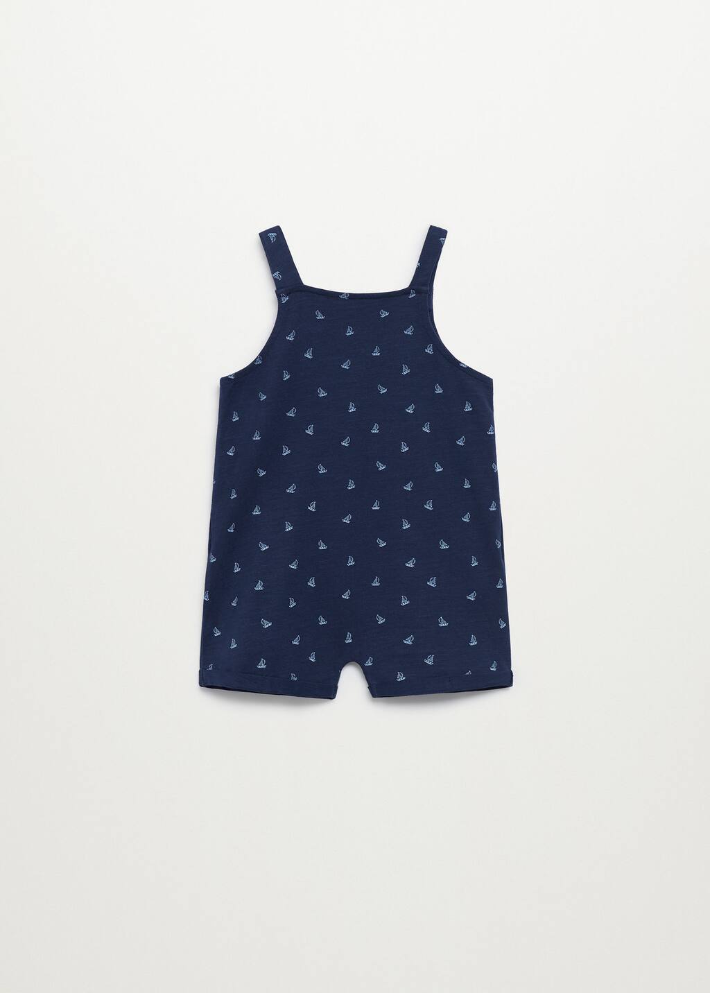 Mango Organic cotton short jumpsuit. 2