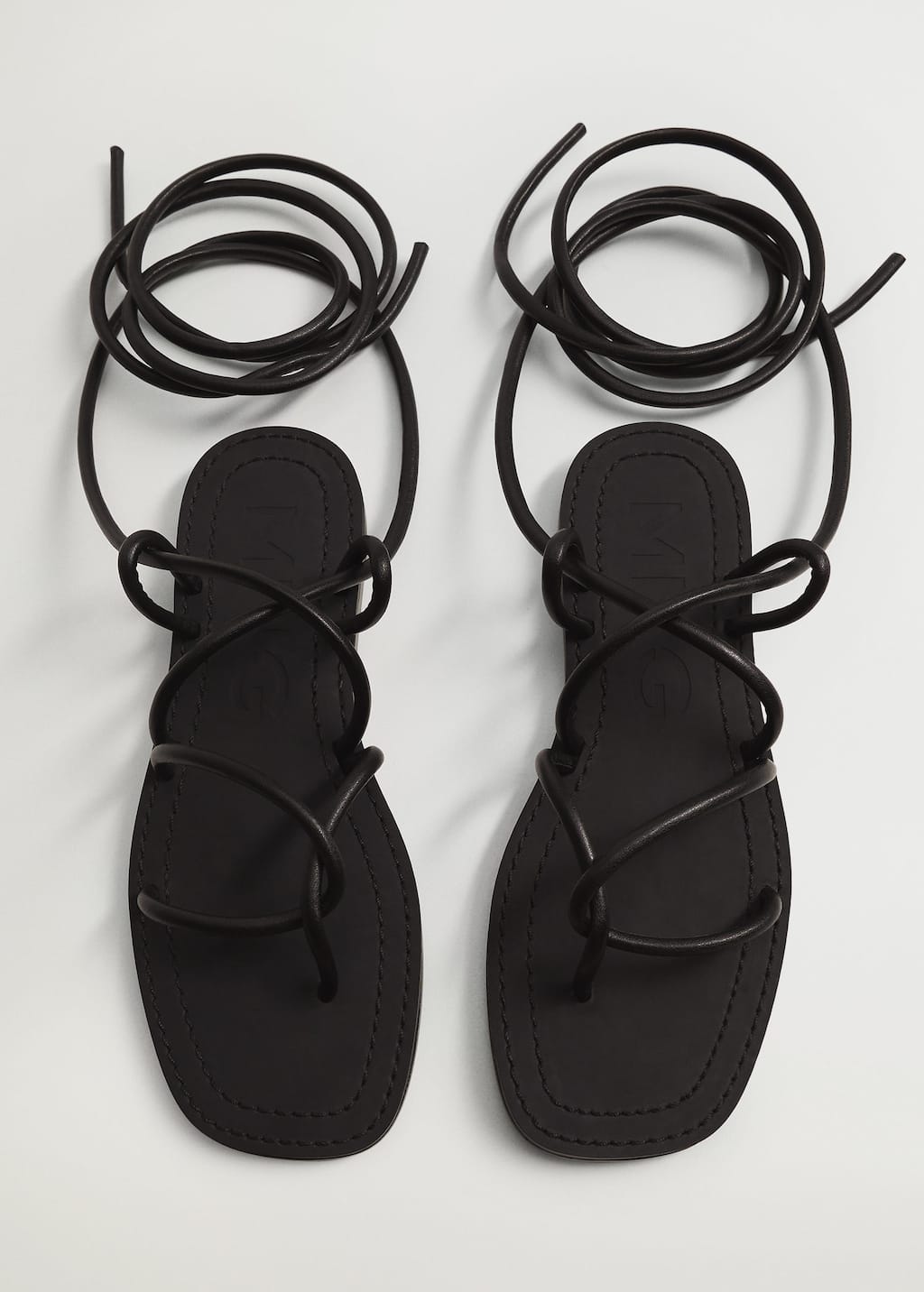 criss cross strap flip flops