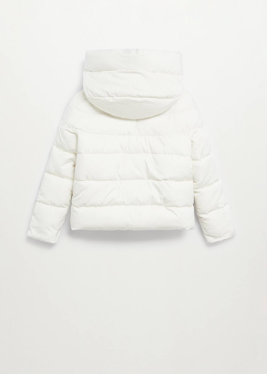 Mango hood quilted coat Outlet