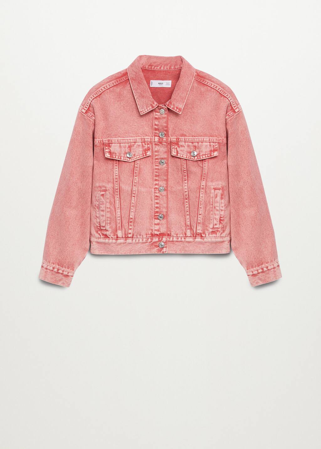 primark pink denim jacket