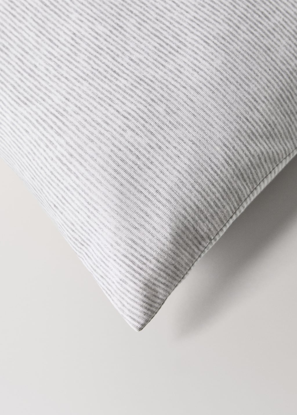 Cotton striped duvet cover for crib
