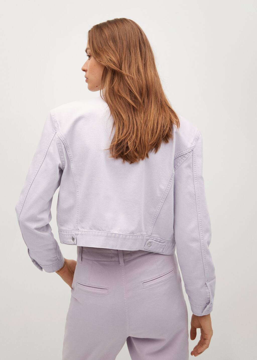 mango cropped jacket