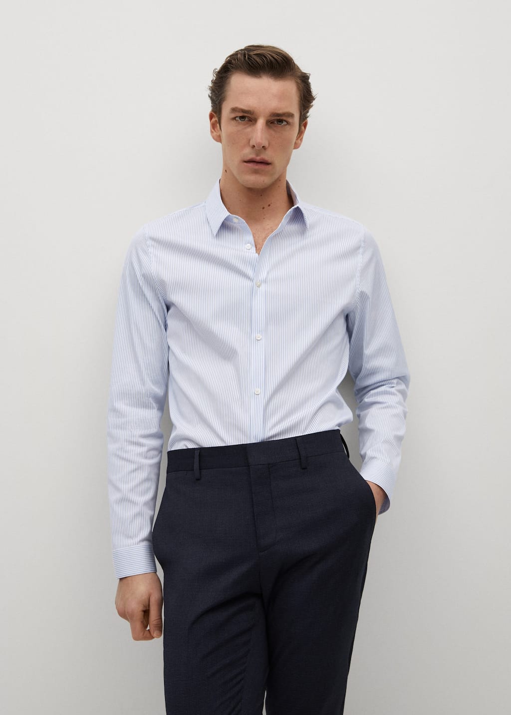 super slim fit dress shirt