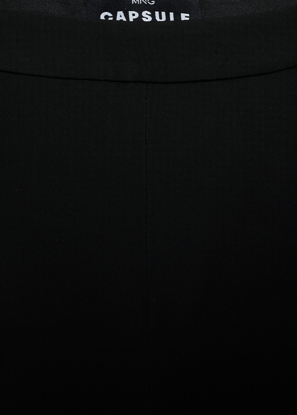 High-waist flared pants