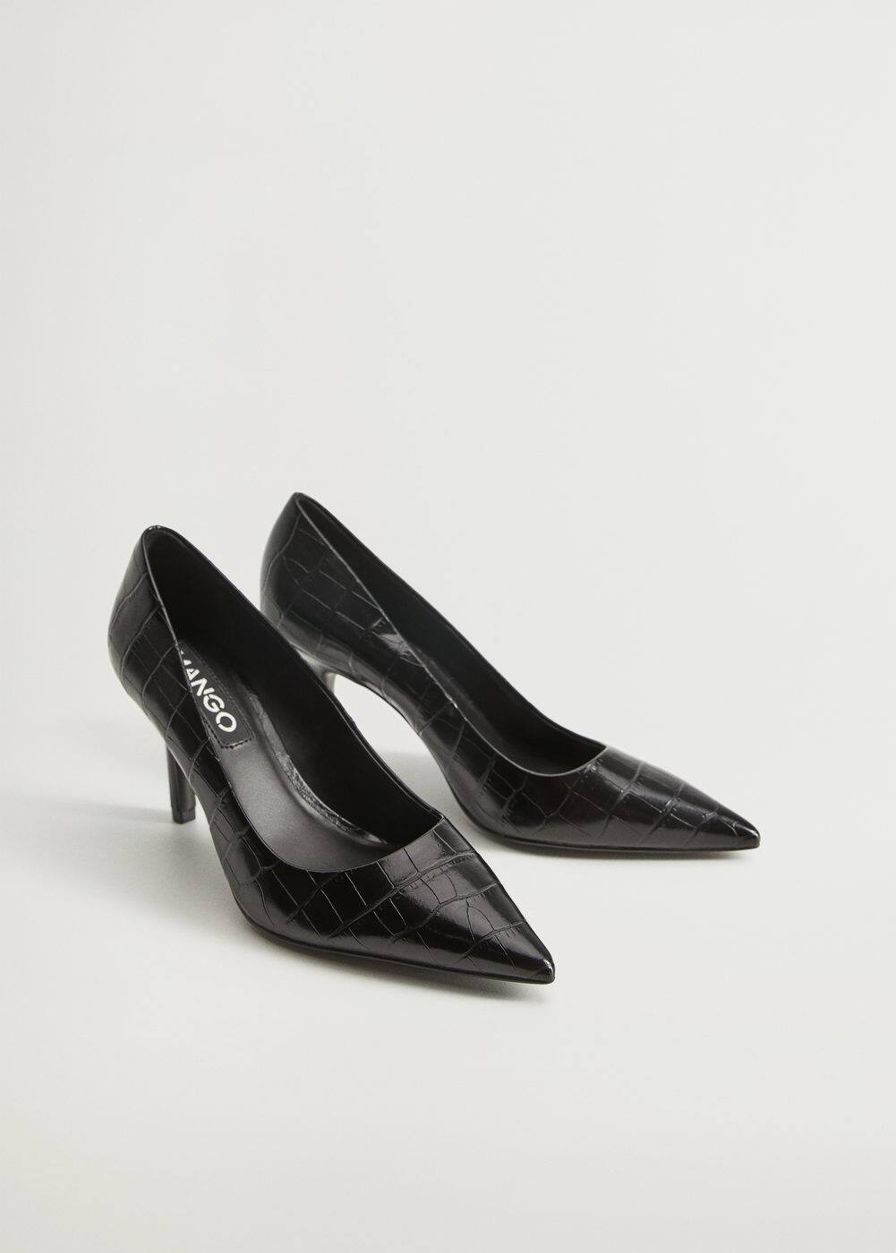 chaussure croco femme