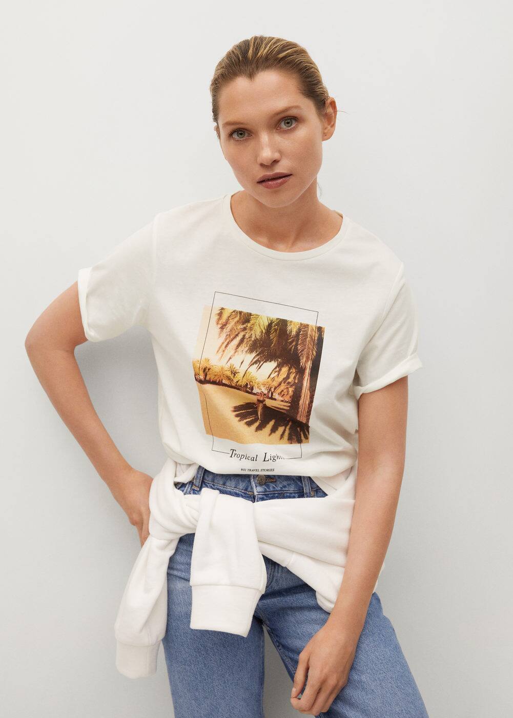 m-pstrop:camiseta algodon estampada