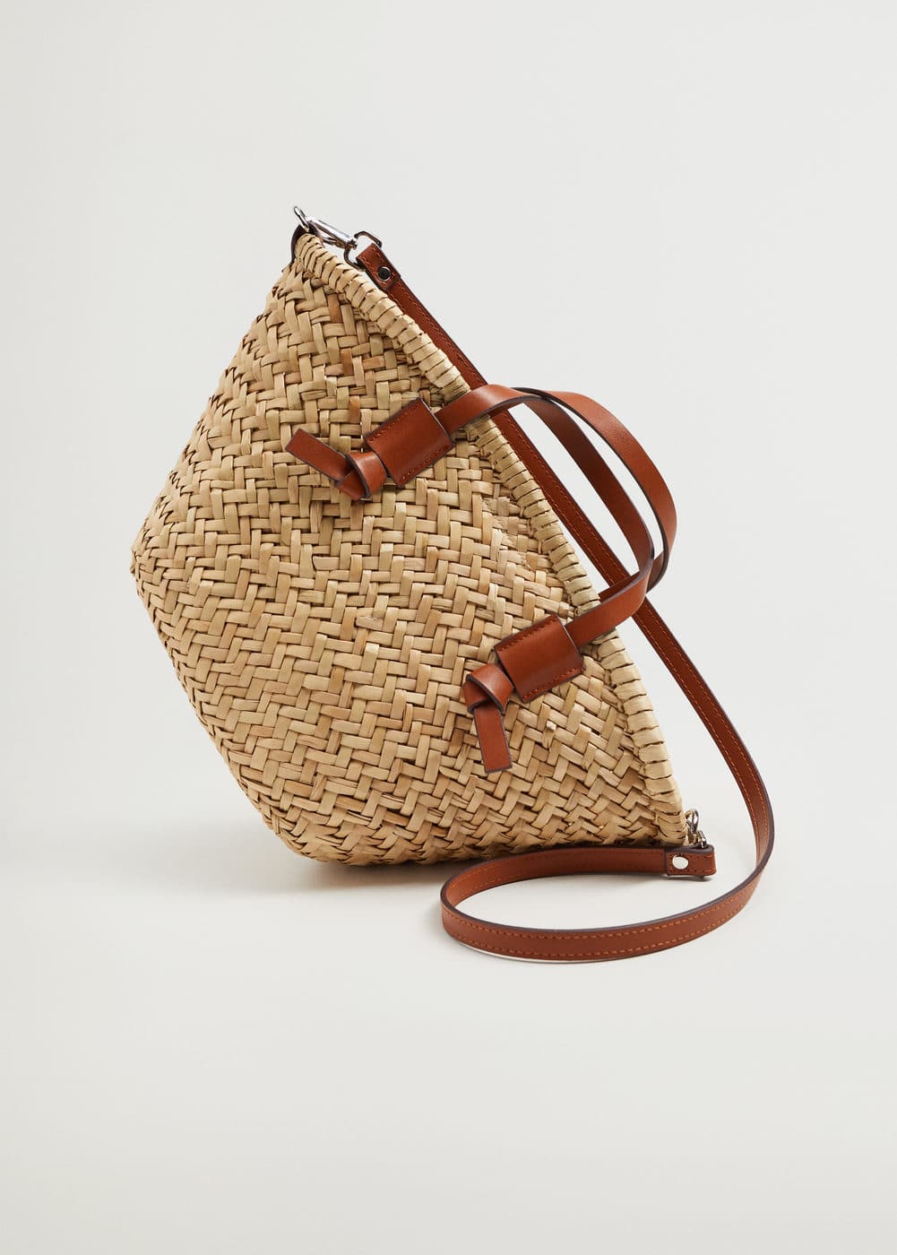 Mango Double strap mini basket bag