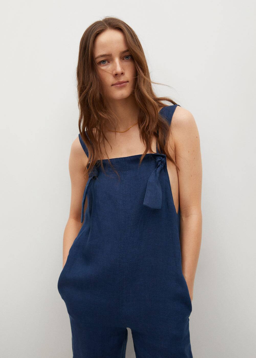 Combinaison 100 lin Femme Mango Belgique