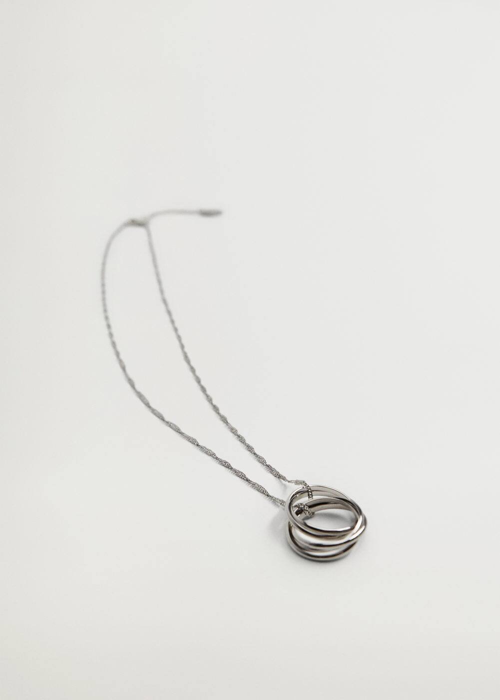 m-trios:collar colgante anillo
