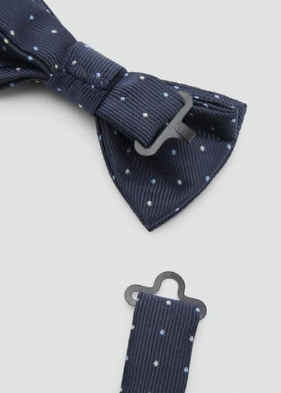 Mango Bow Tie Dark Navy In Dark Navy