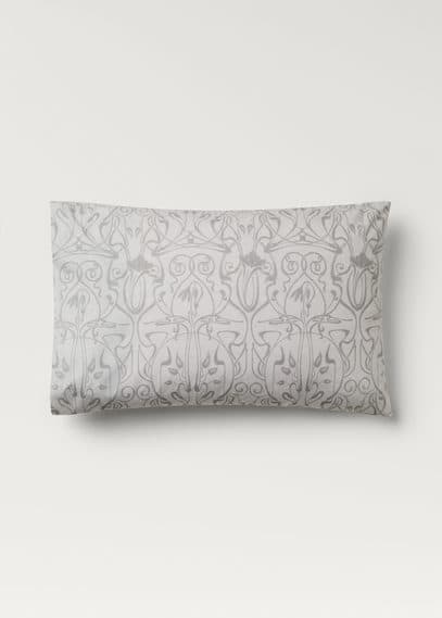 Mango Home Set Taie Dorei Gris Clair/pastel - Home - 50x75cm -