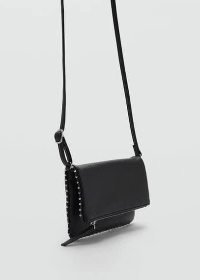 Shop Mango Sac Croisé Clous Noir - Enfants - Taille Unique - Kids In Black