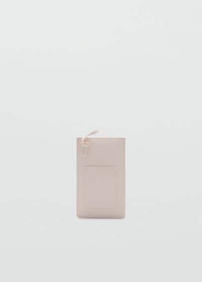 Mango Crossbody Mobile Case Off White In Off White
