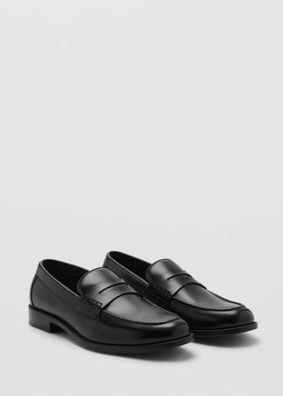 Mango Man Shoes Black In Black