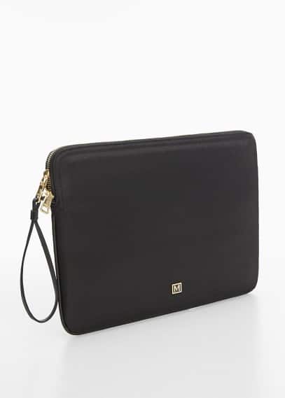 Mango Nylon Case With Zip Black In Noir