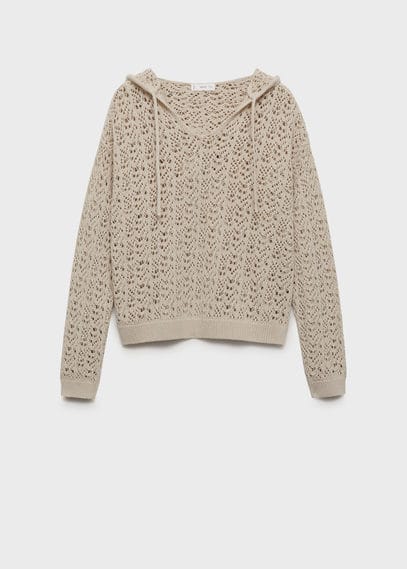 Mango Teen Sweater Sand In Sand