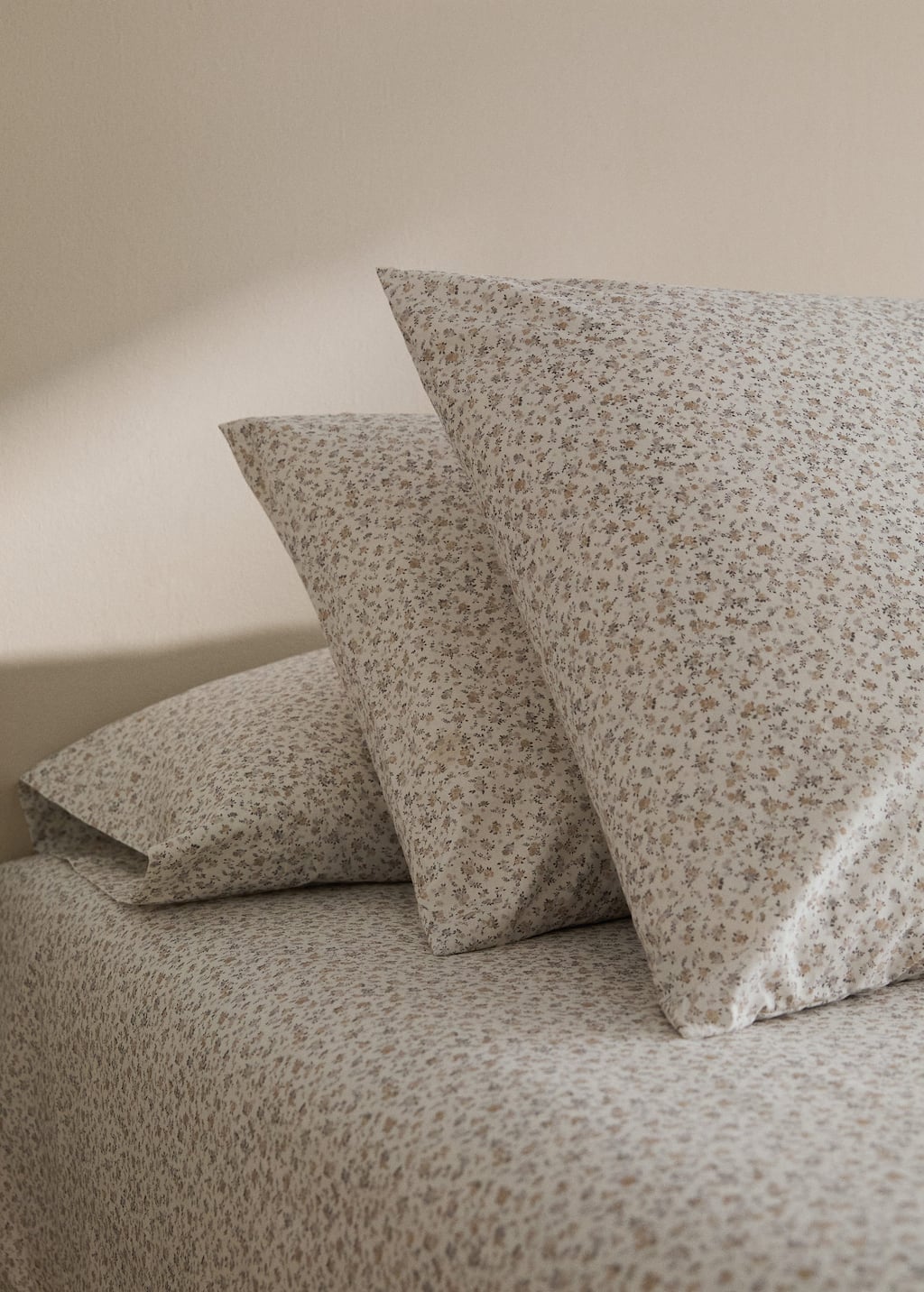 Cotton percale printed children's pillowcase 30x50 cm