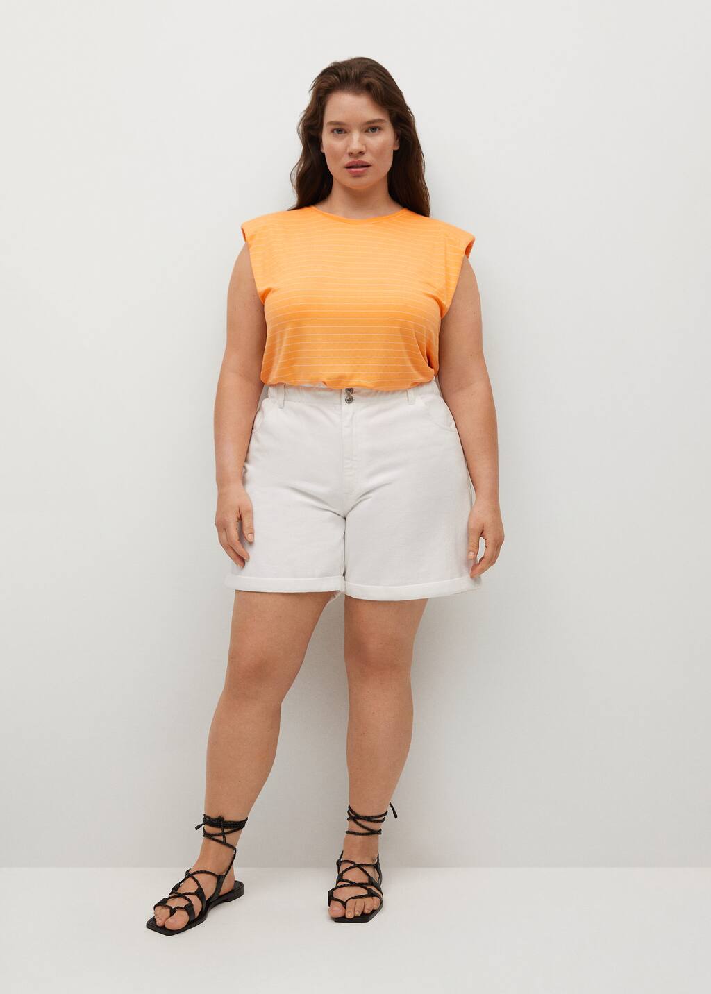 padded t shirt mango