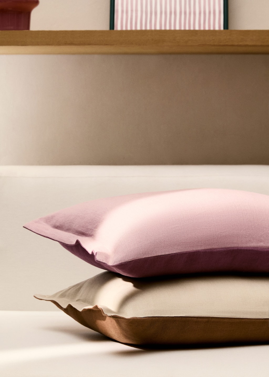 Mango Home Housse De Couss Prune - Home - 60x60cm -