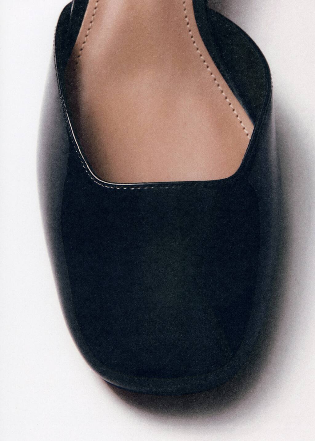Mango Chaussures Vernies Talon Noir - Femme - 41 - In Black