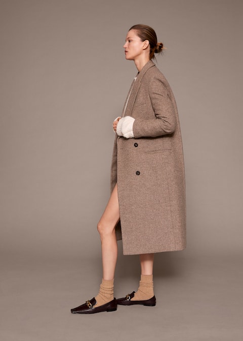 Leather Loafers With Chain Women Mango Usa Leather Loafers With Chain Women Mango Usa