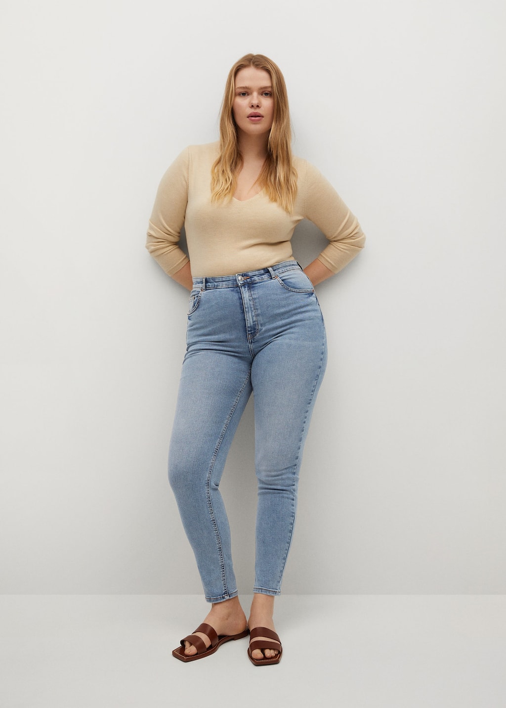 Slim fit plus size jeans Clearance